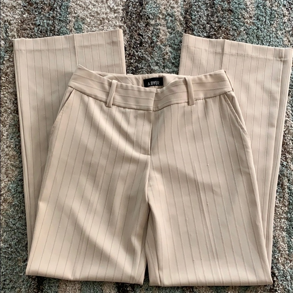 A. Buyer pin stripped Dress Pants